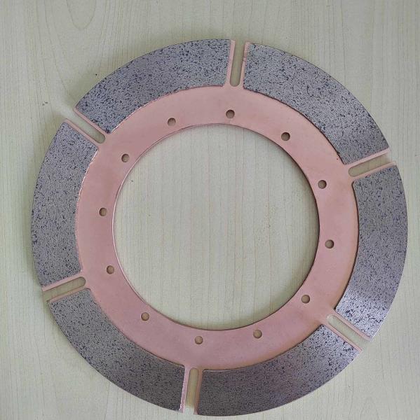 Outer Diameter 225mm Thickness 5.00mm Copper Substrate Car Clutch Parts Wear And