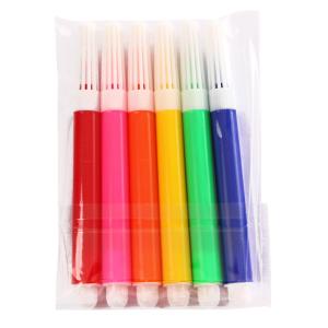 Quality Watercolor Art Marker Pen Set for Kids Children 6PC Professional Deluxe Drawing Tools wholesale