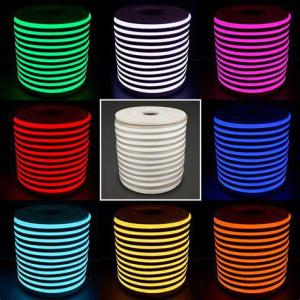 Quality IP65 Colorful 70lm/W 7.5W/M Neon LED Strip Lights for room wholesale