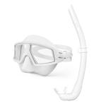 Low Volume Silicone Snorkel Mask Set Adults Free Dive Spearfish Swim