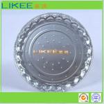 Wrinkle Wall 660ml Disposable Aluminium Foil Container Light Weight