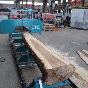 Quality SW26E 7.5kw Electromotor Ultra Horizontal Band Sawmill Diameter 660mm wholesale