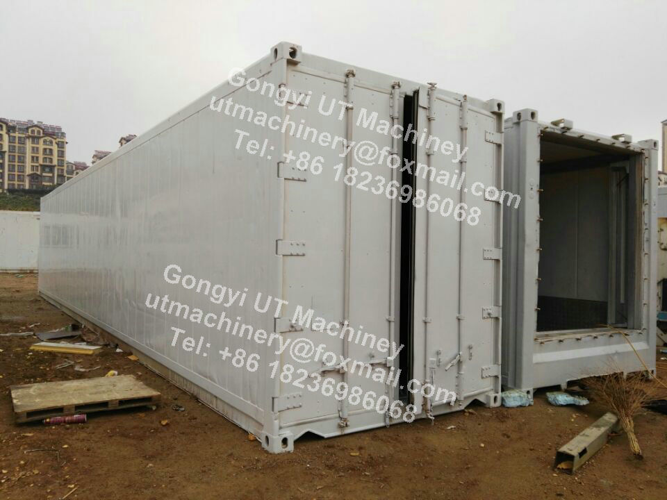 Compact Container Type Hydroponic Barley Fodder Growing Room for Optimal Sprout Box Size