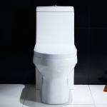 ADA One Piece Elongated Toilet Porcelain Water Closet White Europe Style Ceramic