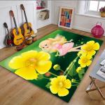 Cartoon polyester Fiber Living Room Floor Carpet Special Style
