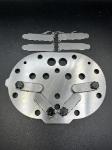 Silver Industrial Control Valve Plate Compressor Valve Plate