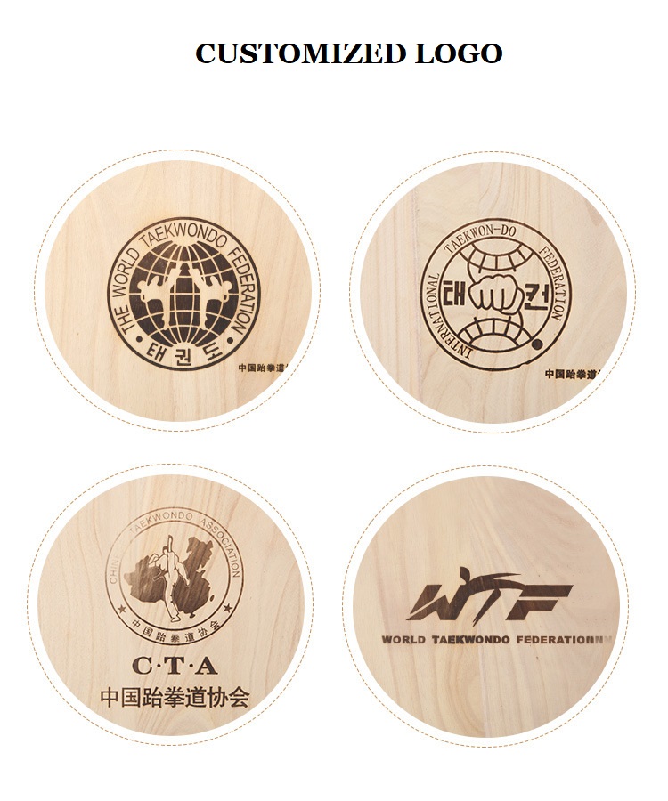 Taekwondo Breaking Wood Boards 225*300MM Customized For Sport Performance