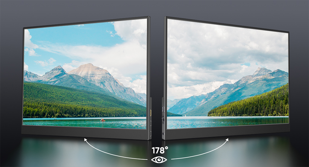Touchscreen External 15.6inch Portable Monitor HDMI LCD For PS5 ODM