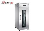 Commercial Fermentation Equipment Single Door Stainless Steel 18 Trays Chiller