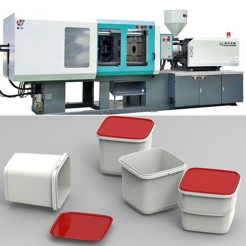 270 L Oil Tank Flexible Plastic Injection Molding Machine High Performance