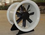 FRP Blades Cycle Ventilation Industrial Axial Smoke Exhaust Fan with Easy