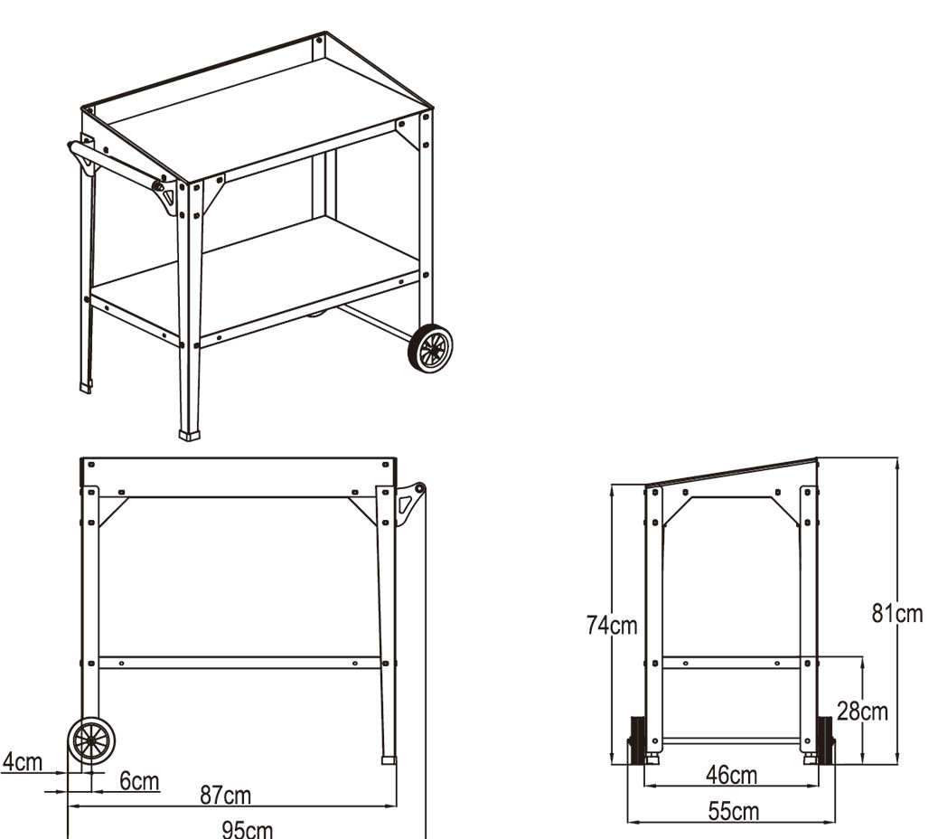 powder coating Raised Garden Bed Planter 0.6mm Vegetable Planter Kit