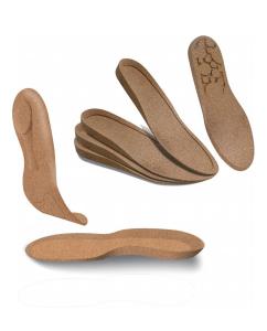 Quality Sweat Absorbing Cork Insole Cork Shoe Inserts Eco-Friendly Comfortable wholesale