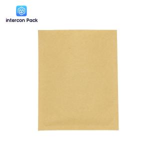 Quality tough Resealable Kraft Paper Pouch Biodegradable Water Resistant wholesale