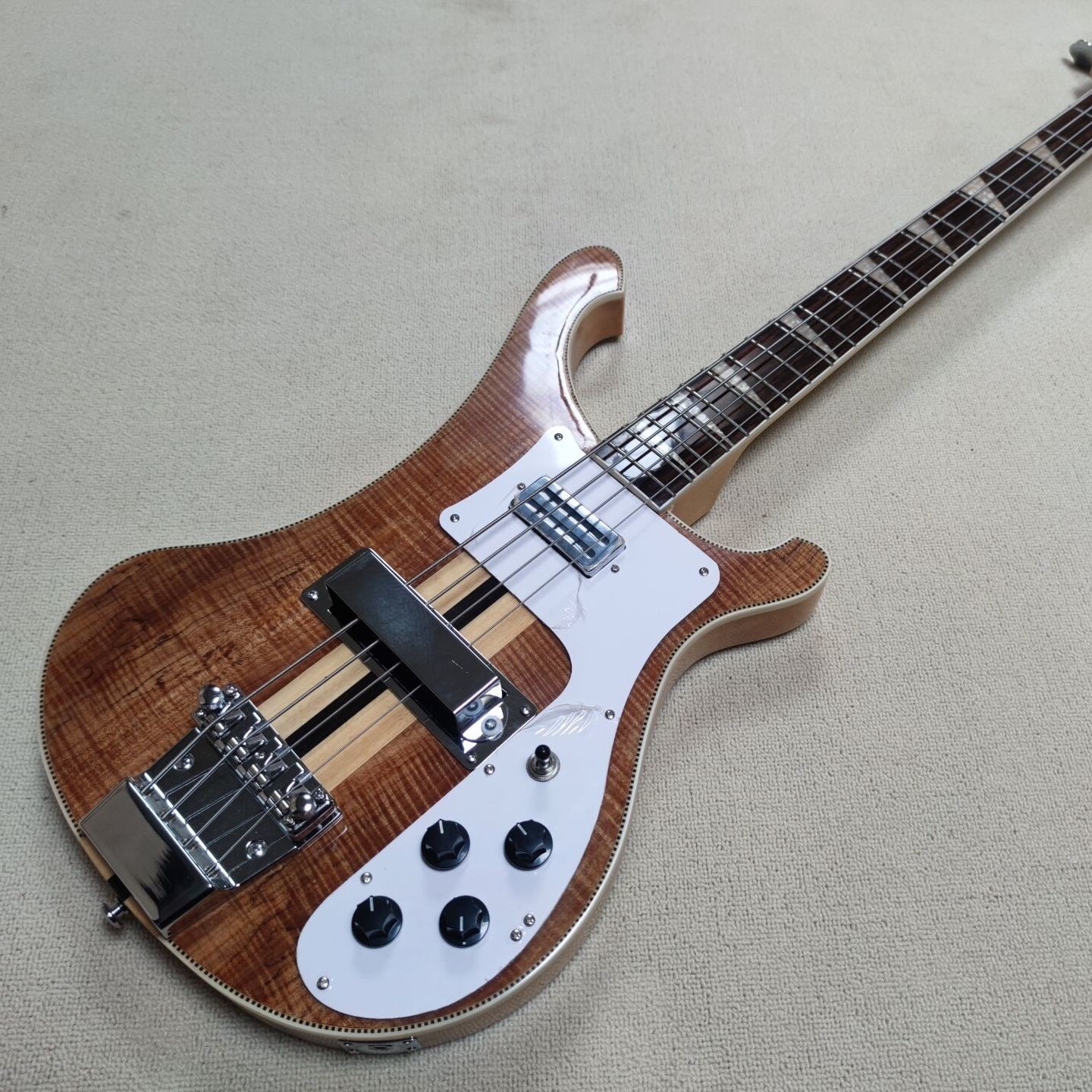 Custom 4 Strings Ricken Style Bass Guitar