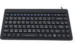 87 Keys Silicone USB PS/2 Medical Keyboard IP68 Waterproof FCC