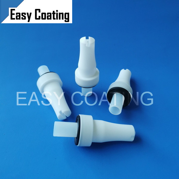 China PTFE material powder coating accessories OPTI 2F flat jet nozzle complete 1007931 /1010160