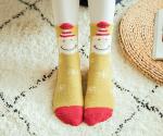 Thermal Christmas Women's Novelty Socks / Fuzzy Animal Socks Soft Fabric For