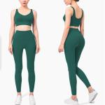 New Arrivals High Waisted Yoga Suit Women Fitness Set Workout Clothes