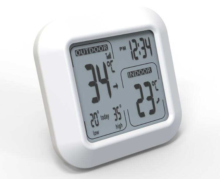 OEM Thermometer Hygrometer Automatic Moonphase Wireless Temperature Monitoring