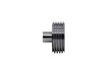C45 Helix Angle Steel Worm Gear 1.5° Left Hand One Lead M0.5