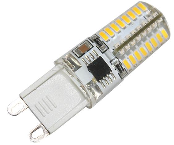 led 3W G9 110/220v dimmable silicone 64/3014 chips 2 years warranty 15000 hours