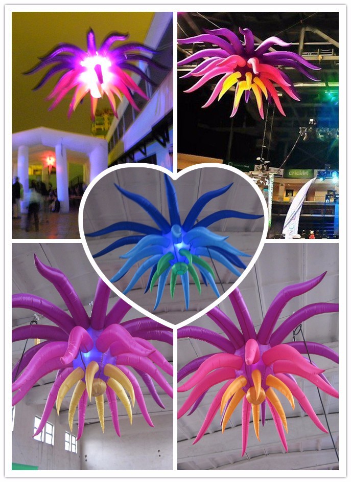 Decor Inflatable Star with LED Light for Party and Event Decoration