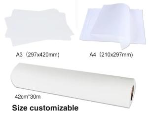 Quality Wholesale High Quality Quick Dry Heat Transfer Sublimation Paper A4 For T-shirt And Mug wholesale