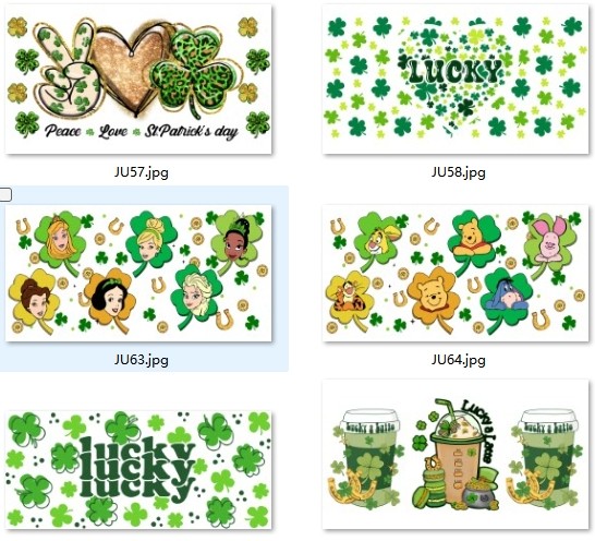 UV Resistant Custom UV DTF Glass Cup Wraps Free Artwork Services