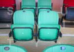 Anti Oxidant HDPE Foldable Stadium Seats For Bleachers