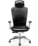 New Design Italian Genuine Leather Ergonomic Executive Chair