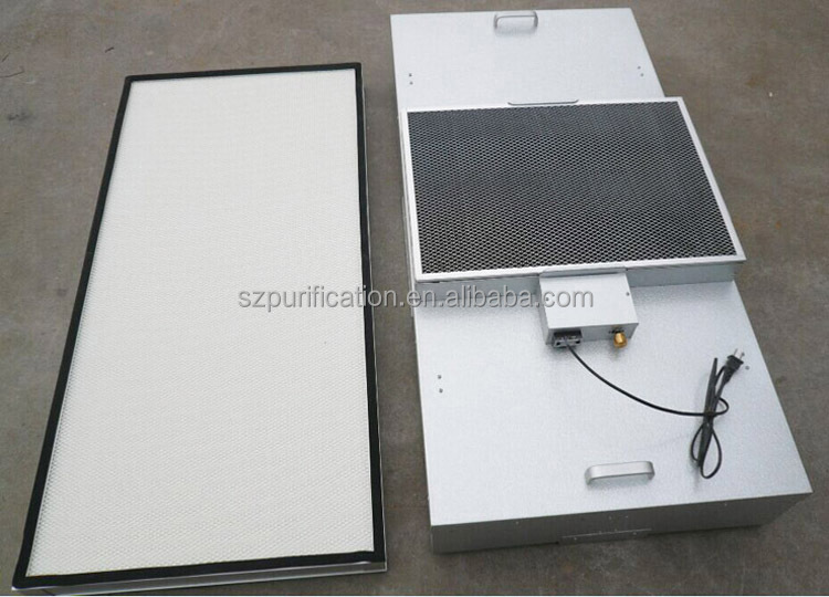 SUS304 HEPA Fan Filter Unit Steel Cleanroom FFU 35KG