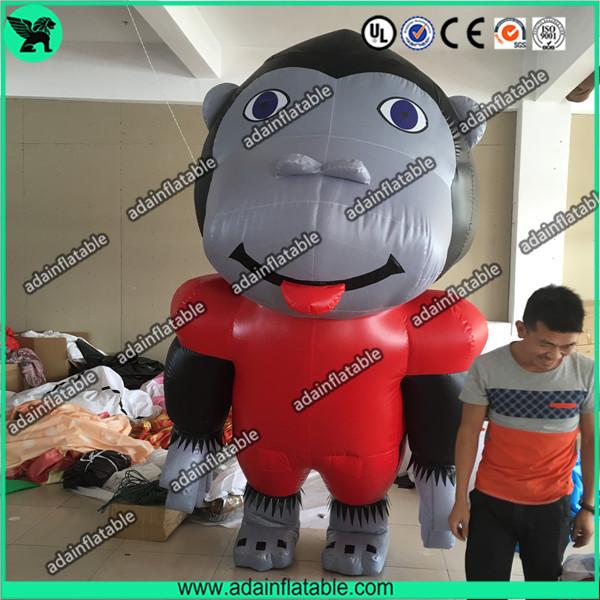 Advertising Moving Inflatable Animal Monkey Cartoon Costume/Inflatable Monkey