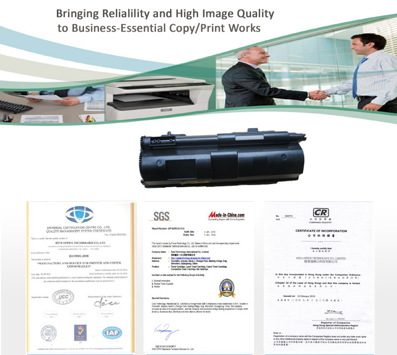 Copier Machine FS 1320D TK170 Black Toner Caridges For FS1370DN