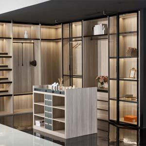 Quality ODM Glass Door Wardrobes Modern Glass Closet wholesale