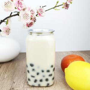 Quality 250ml Easy Pull Cover Clear Square Plastic Bottles Water Beverage wholesale