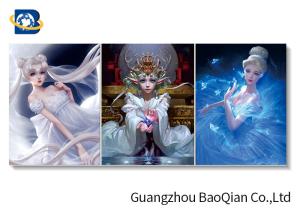 Quality Free Samples Wall Decor Picture , 3d Moving Flipped Printing / wall poster wholesale