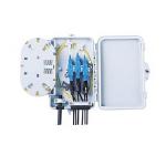 6 Cores Network Splitter Box , Indoor Outdoor Splitter Box For FTTH