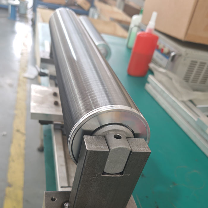 DM113i-1 Oil-Immersed Belt Conveyor Roller AC Motorized 230V/50Hz For Flat Belt Conveyor