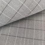 Fashion design 100% polyester fabric check Cationic plain fabric
