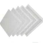 5/15q Square Waterproof Perforated Acoustic Sound Absorption Gypsum Board for