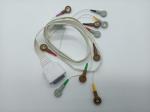 Edan DX12 0.17lb Holter ECG Cable 10 Leads IEC AHA Snap Clip Banana 4.0