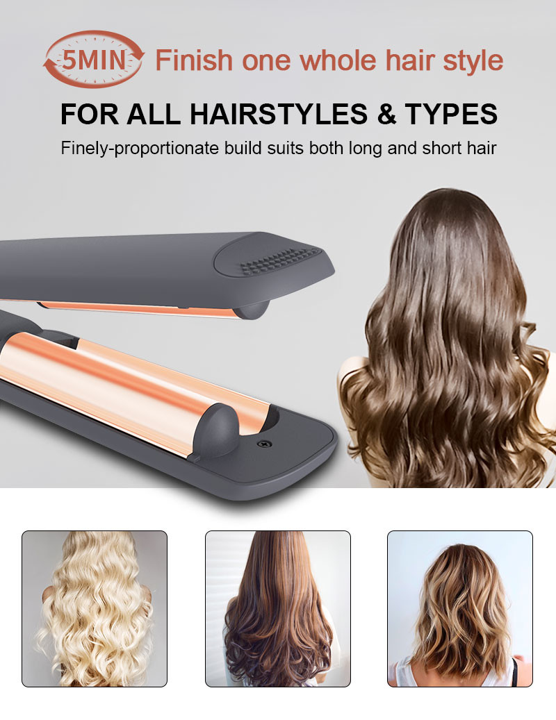 Beachy Waves Two Inch Barrel Curling Iron Dual Voltage 100-240V