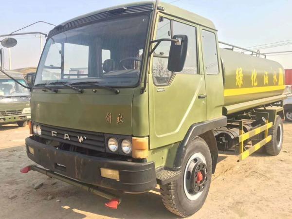 Cheap FAW Water Sprinkler Truck Used With 8 Tons To 40 Tons Tanker Capacity for sale
