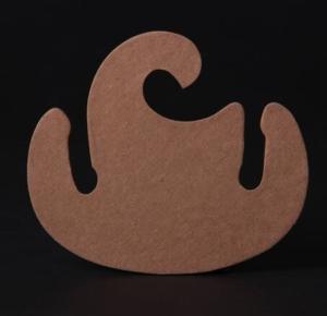 Quality Light Weight Cardboard Paper Material Eco Friendly Custom Cardboard Hangers wholesale