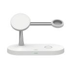 Zinc Alloy Multifunctional Wireless Charging Station 9v 4A LED Light Wireless