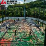 Modern Multi Storey Steel Frame Construction High Strength High Rise Building