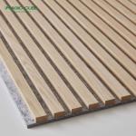 2400*600*21 mm Akupanel Soundproofing Panel for Interior Wall Veneer Wooden