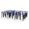 Buy cheap 6FT Tall Boxing MMA Equipment Punching Bag Hanger Freestanding Bracket from wholesalers
