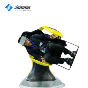 Quality 360 Rotation Virtual Reality Simulator 9D VR Cinema Roller Coaster Movies wholesale